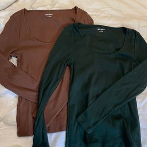 Old navy scoop neck long sleeve top bundle